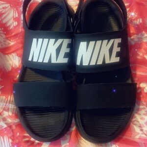 Nike Black Sport Sandals with Adjustable Straps